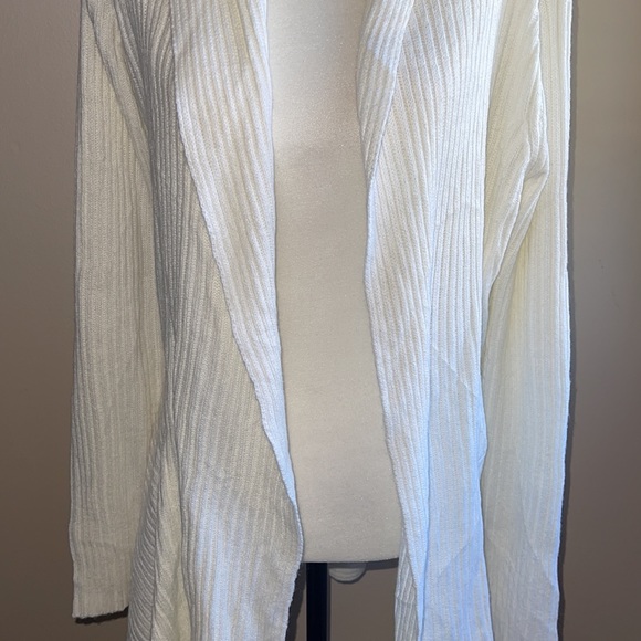 Seduction White long sleeve Cardigan Large - Picture 4 of 12